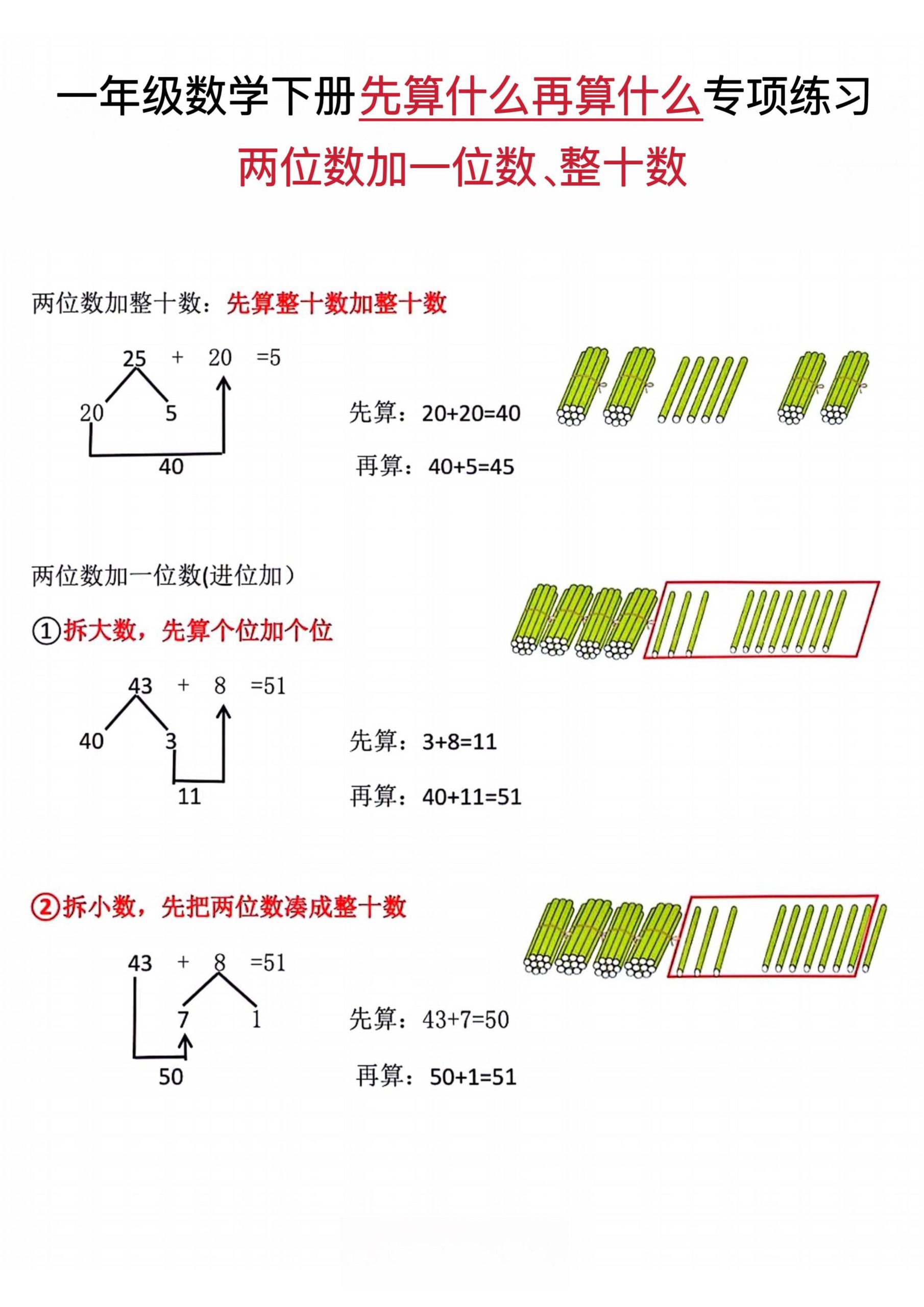 一下数学先算什么再算什么专项练习-财源创业网