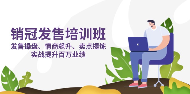 销冠 发售培训班：发售 操盘+情商 飙升+卖点 提炼，实战提升百万业绩-财源创业网