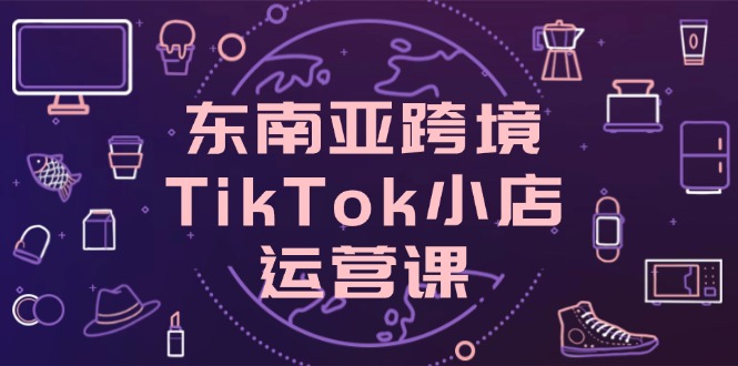 东南亚跨境TikTok小店运营课，掌握店铺设置与流量转化核心技巧-财源创业网