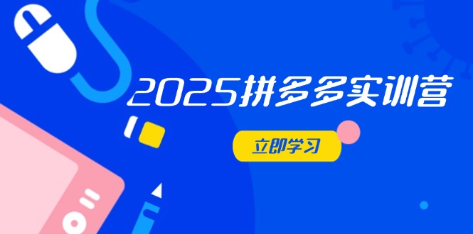 2025拼多多实训营：深度剖析运营关键，助力电商人快速提升-财源创业网