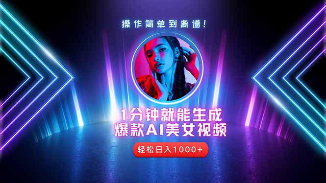 2025年最强副业：用AI做短视频，从零开始打造爆款账号！-财源创业网