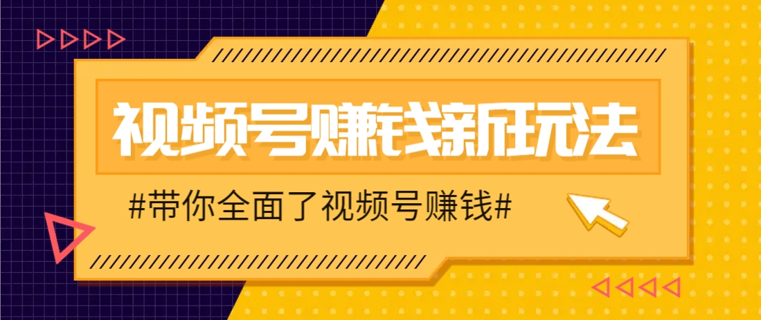 视频号短视频带货新玩法，用这个方法，一天佣金4407(附详细教程)-财源创业网