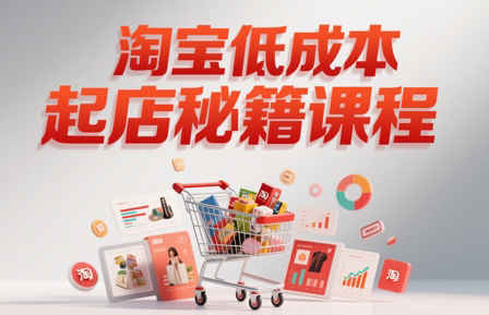 子枫老师·淘宝低成本起店系统课-财源创业网