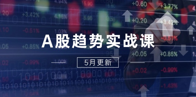 A股趋势实战课：主力动向+政策红利，2025全年策略5月更新-财源创业网