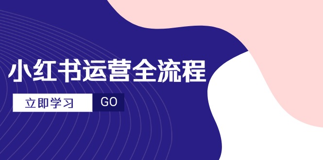 小红书运营全流程，爆款选题文案，视频制作技巧，进阶达人宝典-财源创业网